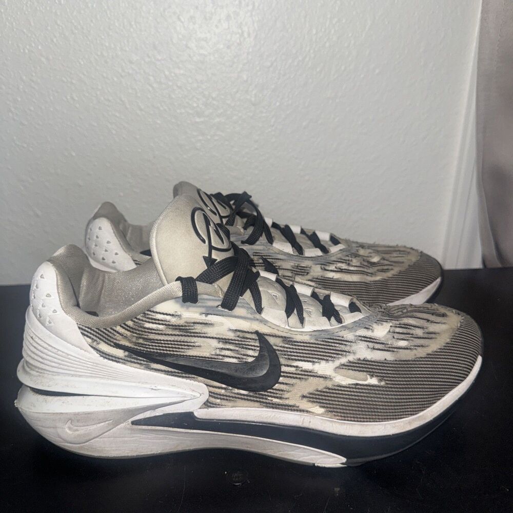 Nike Air Zoom G.T. Cut TB White Black Fj8915-100 Men’s Size 9.5 Basketball Shoes
